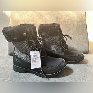 JBU by Jambu Ladies' Size 7M, Mid-Calf Winter Boot, Black Herringbone BNWT‎
